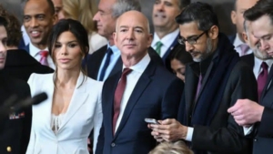BILLIONAIRES FLOCK TRUMP'S INAUGURATION