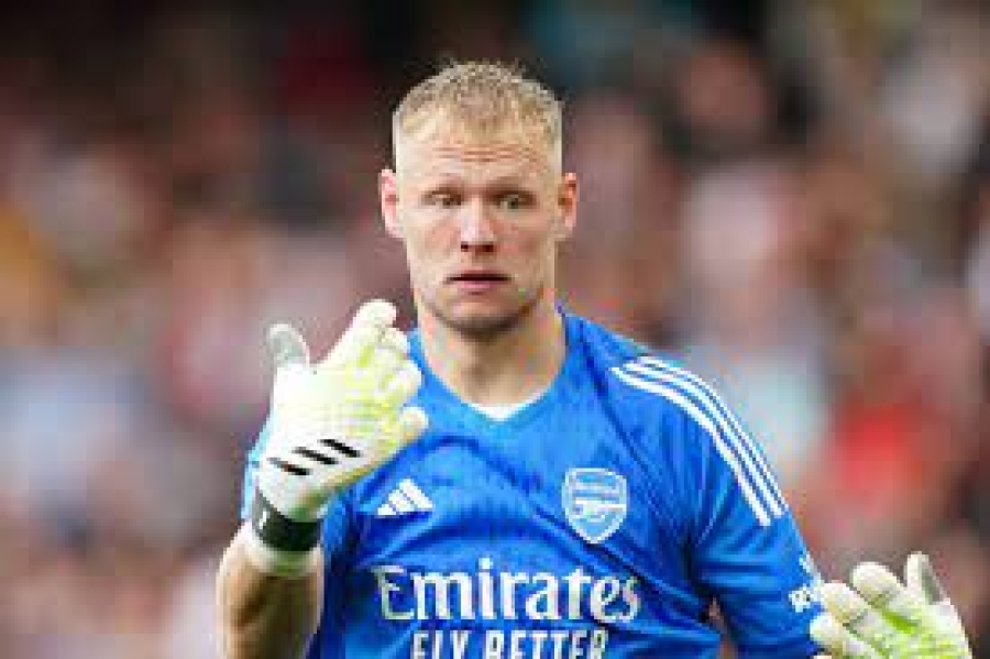 AARON RAMSDALE NOT SURE OF MIKEL ARTETA