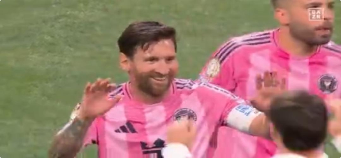 STUNNING MESSI FREEKiCK WINS IT FOR INTER MAIMI